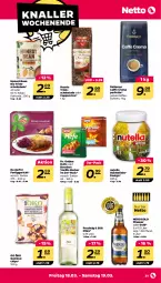 Gazetka promocyjna Netto - Angebote ab Montag - Gazetka - ważna od 19.03 do 19.03.2022 - strona 31 - produkty: bio, bohne, bohnen, bourbon, bourbon vanille, caffè crema, Cap, cappuccino, chips, cin, dallmayr, Dr. Oetker, fertiggericht, frucht, Hefe, kaffee, kaffeebohnen, kakao, nutella, oder cappuccino, pils, pilsener, schoko, schokolade, Ti, vanille, Vanille Zucker, zucker