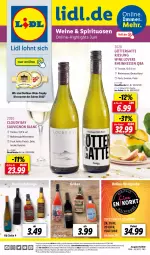 Gazetka promocyjna Lidl - Beste Weine für jeden Anlass - Gazetka - ważna od 30.06 do 30.06.2022 - strona 1 - produkty: angebot, angebote, berliner, bio, discount, eis, Elan, elle, fisch, flasche, fleisch, grill, lebensmittel, magazin, ndk, pasta, riesling, salat, sauvignon, sauvignon blanc, spirituosen, Ti, uhr, wein, weine, Yo