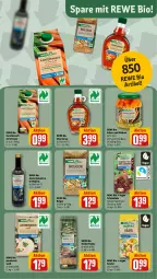 Gazetka promocyjna Rewe - Prospekte - Gazetka - ważna od 03.08 do 03.08.2024 - strona 13 - produkty: aceto, aceto balsamico, balsam, balsamico, bio, bulgur, eis, erbsen, Falafel, flakes, haselnuss, karotten, LG, Mode, möhren, nuss, reis, rewe bio, saft, schoko, schokolade, sirup, Ti, zitrone