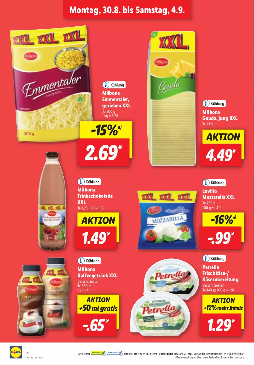 Aktueller Prospekt Lidl - Aktionsprospekt - von 30.08 bis 04.09.2021 - strona 4