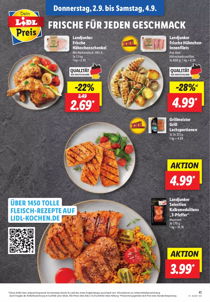 Aktueller Prospekt Lidl - Aktionsprospekt - von 30.08 bis 04.09.2021 - strona 41