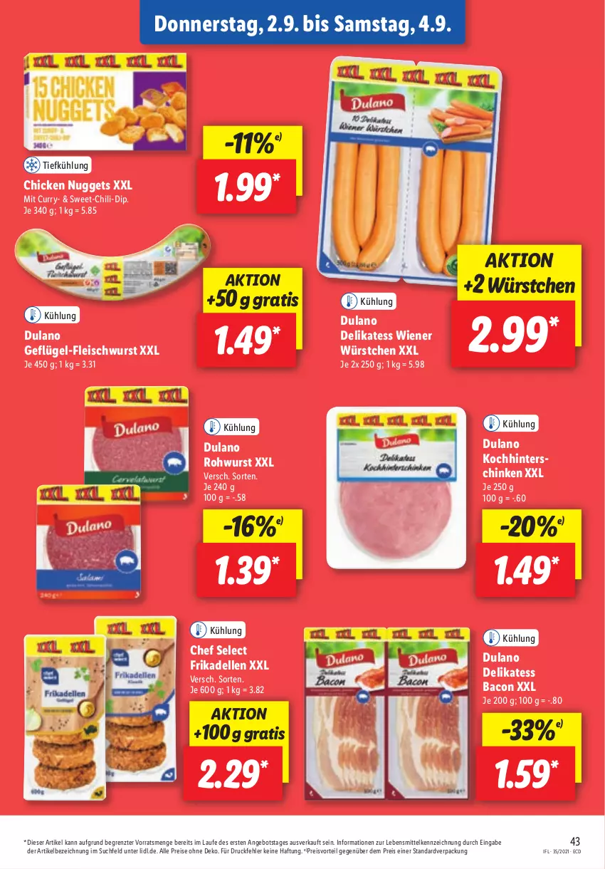 Aktueller Prospekt Lidl - Aktionsprospekt - von 30.08 bis 04.09.2021 - strona 43