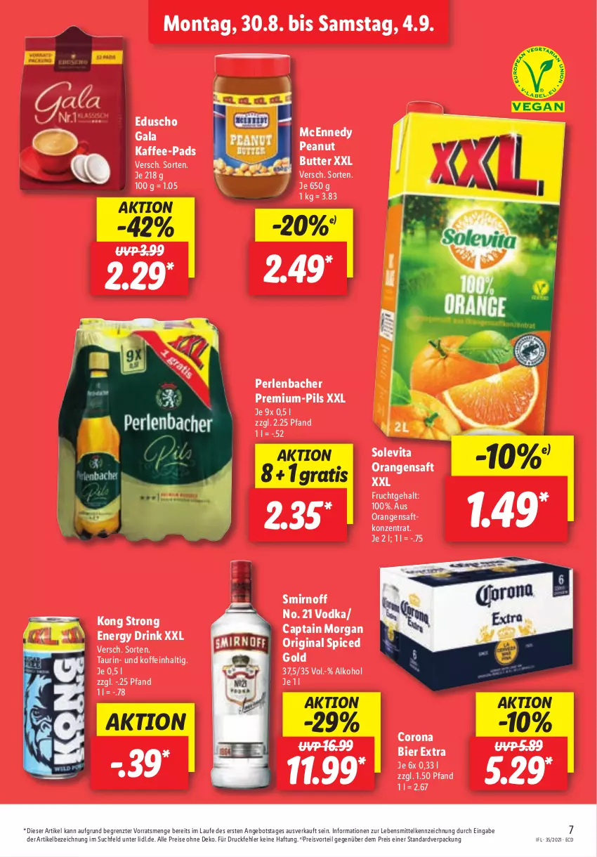 Aktueller Prospekt Lidl - Aktionsprospekt - von 30.08 bis 04.09.2021 - strona 7