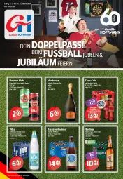 Gazetka promocyjna Getraenke Hoffmann - Prospekte - Gazetka - ważna od 13.06 do 13.06.2026 - strona 1 - produkty: Alwa, ball, berliner, bier, coca-cola, cola, ecco, eier, eimer, eis, flasche, getränk, Havana Club, mineralwasser, Mixgetränk, monte, natur, natur radler, natürliches mineralwasser, pils, pilsner, prosecco, puma, radler, reis, spumante, Ti, vilsa, wasser
