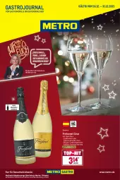 Gazetka promocyjna Metro - GastroJournal - Gazetka - ważna od 31.12 do 31.12.2021 - strona 1 - produkty: Cava, flasche, freixenet, frucht, getränk, getränke, honig, Metro, Palette, pfirsich, Rauch, Ti