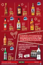 Gazetka promocyjna Metro - GastroJournal - Gazetka - ważna od 31.12 do 31.12.2021 - strona 21 - produkty: aperol, aqua, aquavit, auto, bourbon, bourbon whiskey, Cap, captain morgan, eis, elle, flasche, getränk, getränke, gin, jim beam, johnnie walker, LG, lieferservice, malteser, Metro, Palette, reis, rum, russian standard, spirituosen, Ti, tisch, vodka, whiskey