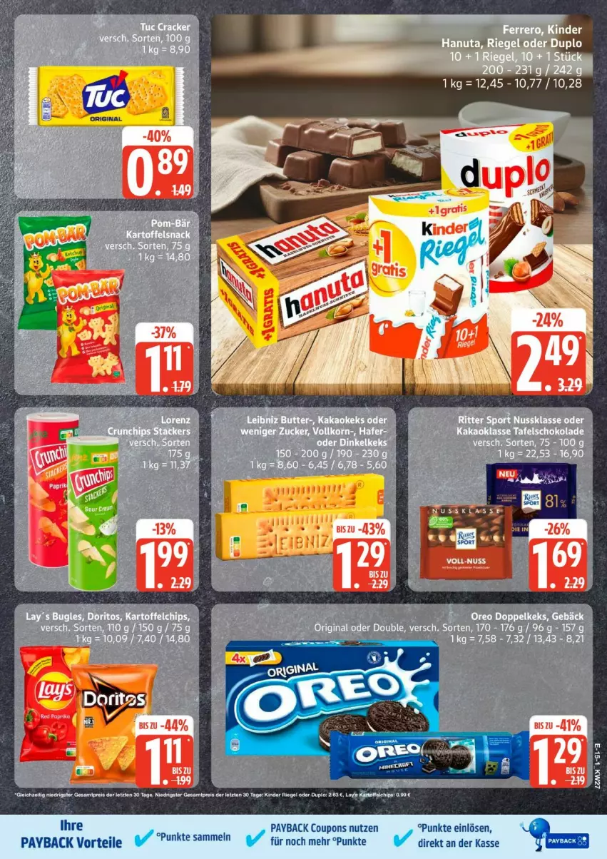 Aktueller Prospekt Edeka - Prospekte - von 29.06 bis 04.07.2026 - strona 16 - produkty: gin, payback
