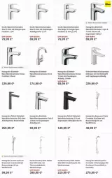 Gazetka promocyjna Obi - Prospekte - Gazetka - ważna od 06.09 do 06.09.2023 - strona 6 - produkty: armatur, batterie, brause, elle, garnitur, grohe, hansgrohe, LG, Metro, Mett, teller, thermostat, Ti, tisch, vita, waschbecken, waschtisch, waschtischarmatur