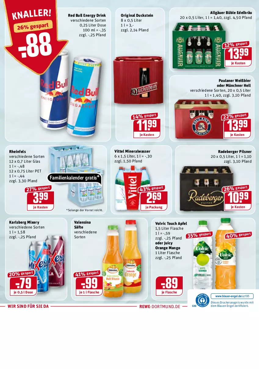 Aktueller Prospekt Rewe - Diese Woche im Angebot! - von 02.11 bis 06.11.2021 - strona 20