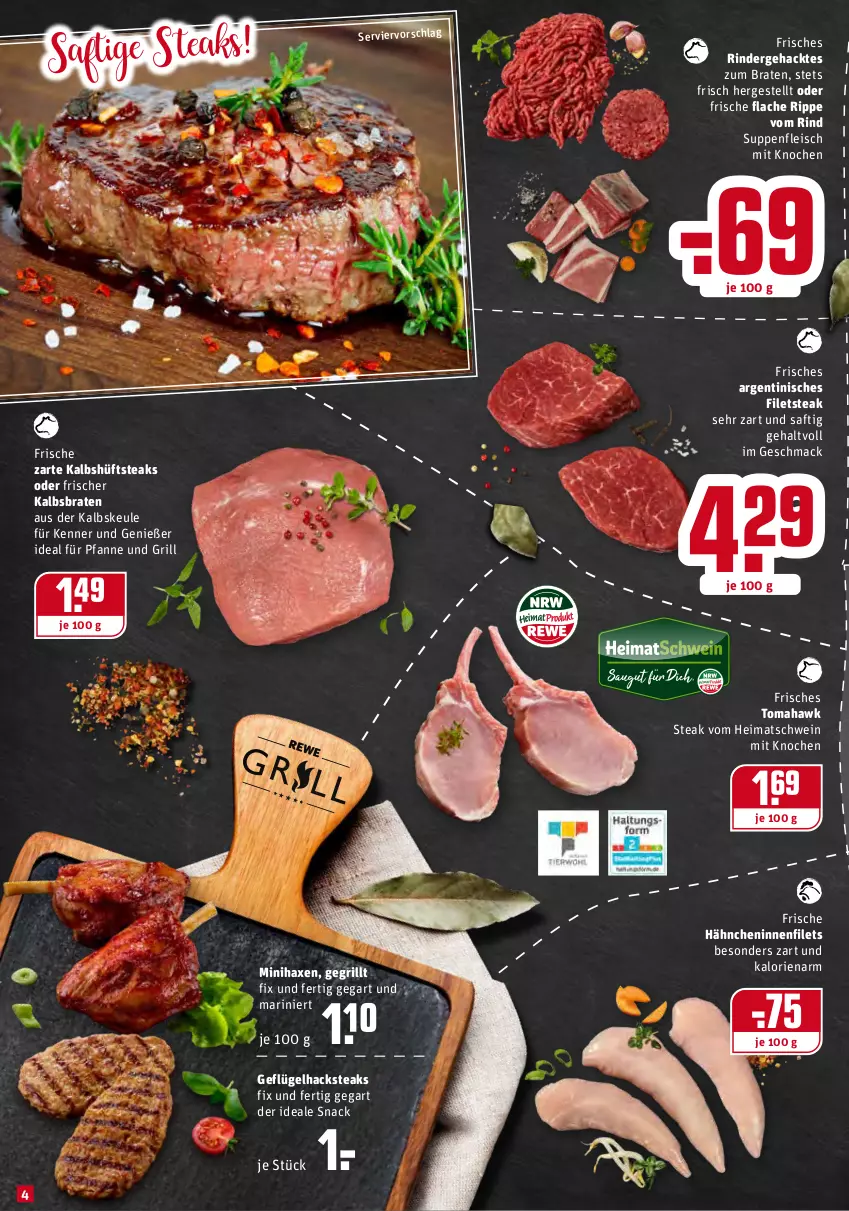 Aktueller Prospekt Rewe - Diese Woche im Angebot! - von 02.11 bis 06.11.2021 - strona 4