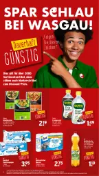 Gazetka promocyjna Wasgau - Gazetka - ważna od 09.08 do 09.08.2025 - strona 18 - produkty: angebot, angebote, apfel, Apfelschorle, auer, discount, eis, essig, flasche, frucht, küche, Küchen, küchentücher, maultaschen, papier, pet-flasche, reis, schorle, Tasche, taschen, Ti, toilettenpapier, tücher