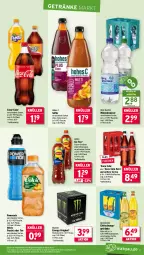 Gazetka promocyjna Wasgau - Gazetka - ważna od 09.08 do 09.08.2025 - strona 21 - produkty: Alwa, angebot, auer, coca-cola, cola, eis, eistee, elle, erfrischungsgetränk, erfrischungsgetränke, flasche, frucht, gerolsteine, gerolsteiner, getränk, getränke, gin, glasflasche, Hohes C, ice tea, lipton, lipton ice tea, mineralwasser, monster, Monster Energy, pet-flasche, pet-flaschen, reis, säfte, steiner, tee, Ti, volvic, wasser, zucker
