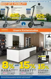 Gazetka promocyjna Euronics - Prospekte - Gazetka - ważna od 14.06 do 14.06.2023 - strona 6 - produkty: akku, arbeitsplatte, eis, Elan, Elektro, elektrogeräte, ente, küche, Küchen, latte, reis, rücklicht, scooter, telefon, Ti