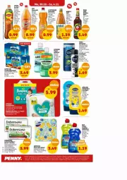 Gazetka promocyjna Penny - Prospekte - Gazetka - ważna od 04.11 do 04.11.2023 - strona 14 - produkty: asti, auer, deo, deospray, feuchttücher, flasche, getränk, kirsch, lack, LG, limo, limonade, mac, mandarine, mango, minze, Propolis, saft, sana, sunshine, Ti, tücher, WC-Steine, zitrone, zitronen