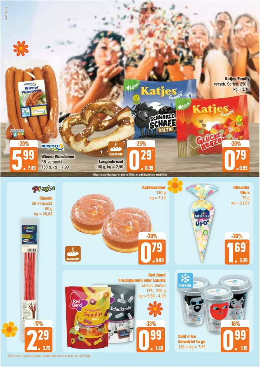 Aktueller Prospekt Edeka - Prospekte - von 20.05 bis 25.05.2024 - strona 2 - produkty: backwaren, brezel, frische backwaren, Laugenbrezel, Ofen