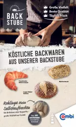 Gazetka promocyjna Combi - Prospekte - Gazetka - ważna od 21.10 do 21.10.2023 - strona 1 - produkty: auer, backwaren, brötchen, butter, Croissant, dinkelbrötchen, korn, tee, Ti