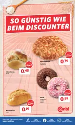 Gazetka promocyjna Combi - Prospekte - Gazetka - ważna od 21.10 do 21.10.2023 - strona 4 - produkty: brot, brötchen, Donut, Fladenbrot, LG, Ti, weizenbrötchen