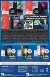 Gazetka promocyjna Euronics - Prospekte - Gazetka - ważna od 22.02 do 22.02.2023 - strona 10 - produkty: angebot, angebote, Apple, bier, Brei, eier, eis, elle, ente, Handy, iphone, IPhone 13, Kette, leine, LG, miele, Rauch, reis, rel, Ria, rwe, Samsung, samsung galaxy, Samsung Galaxy S, spee, Surf, tee, telefon, Ti, uhr, vodafone