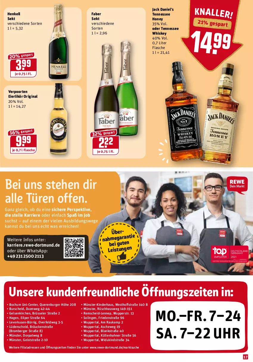 Aktueller Prospekt Rewe - REWE Ihr Kaufpark - von 22.11 bis 27.11.2021 - strona 17