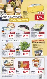 Gazetka promocyjna Combi - Prospekte - Gazetka - ważna od 20.07 do 20.07.2024 - strona 7 - produkty: angebot, angebote, brot, brötchen, cambozola, coppenrath, deutscher weichkäse, doppelrahmstufe, eis, feldsalat, fleisch, fleischkäse, frischkäse, frischkäsezubereitung, hartkäse, holländischer schnittkäse, italienischer hartkäse, kaes, Käse, knäckebrot, mango, parmigiano, parmigiano reggiano, regal, reggiano, reis, rouge, rougette, salat, Schal, Schale, schinken, schnittkäse, schweizer schnittkäse, Spezi, stube, Ti, torte, wasa, weichkäse, würfel, wurst, ZTE