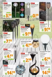 Gazetka promocyjna  - Prospekt für Globus Baumarkt  Achern - Gazetka - ważna od 09.07 do 09.07.2022 - strona 11 - produkty: edelstahl, Glaskugel, Kugel, latte, Leuchte, Schal, Solarfackel, solarleuchte, Ti, tisch, tischleuchte