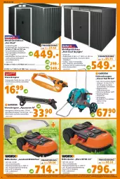 Gazetka promocyjna - Prospekt für Globus Baumarkt Achern - Gazetka - ważna od 09.07 do 09.07.2022 - strona 8 - produkty: aqua, Bank, Bodenplatte, Brei, eis, gardena, gin, latte, LG, mähroboter, messer, reis, rum, schlauch, schlauchwagen, Ti, Viereckregner, ZTE