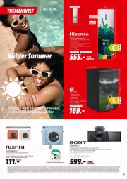 Gazetka promocyjna Saturn - Prospekte - Gazetka - ważna od 22.06 do 22.06.2024 - strona 7 - produkty: auto, beleuchtung, hisense, kamera, orange, sony, Ti, tisch, Windschutz