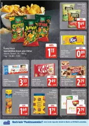 Gazetka promocyjna Edeka - Prospekte - Gazetka - ważna od 12.07 do 12.07.2025 - strona 16 - produkty: chips, choclait chips, cracker, eis, elle, leibniz, merci, payback, reis, snack, Spezi, tesa, Ti, tuc, ZTE