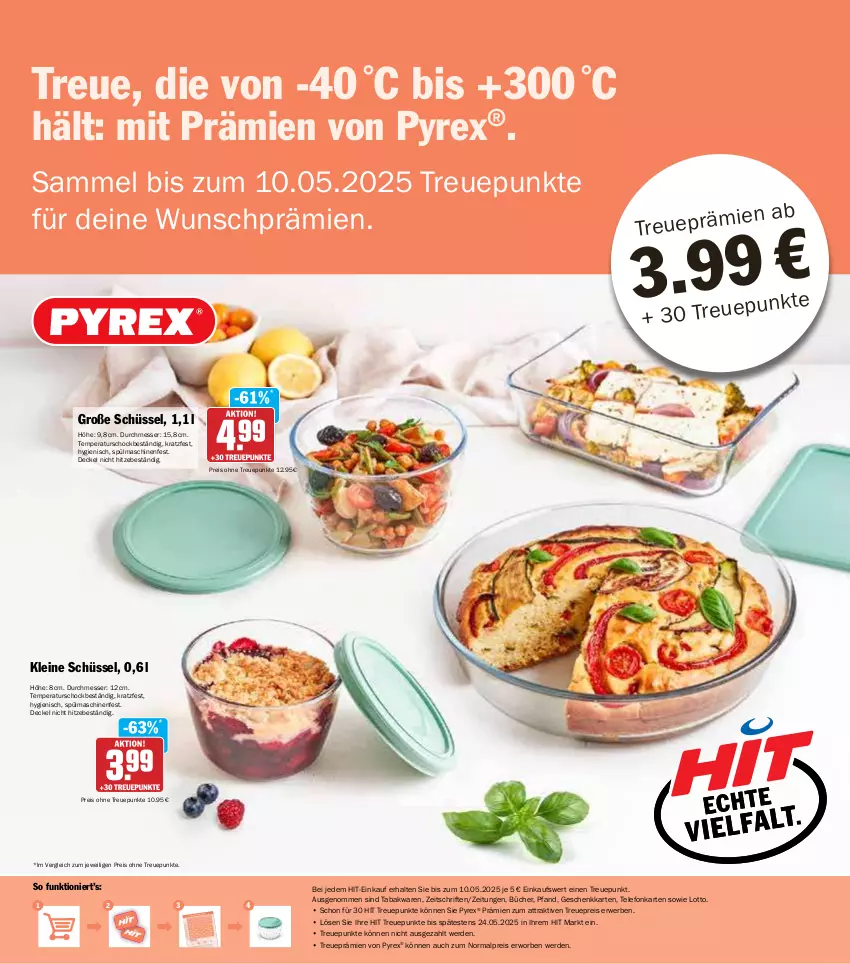 Aktueller Prospekt Hit - Wochenprospekt - von 20.01 bis 25.01.2025 - strona 16 - produkty: decke, Deckel, eis, erde, HP, leine, messer, pyrex, reis, rwe, schüssel, spülmaschinen, telefon, Ti