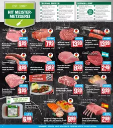 Gazetka promocyjna Hit - Wochenprospekt - Gazetka - ważna od 25.01 do 25.01.2025 - strona 4 - produkty: auer, Bau, Bauer, bio, braten, bratwurst, burger, cevapcici, eis, ente, fleisch, Geflügel, gewürz, grobe bratwurst, gulasch, hackfleisch, hackfleisch gemischt, hamburger, hüftsteak, hüftsteaks, kasseler, Kette, kotelett, lachs, Meister, monitor, Nackensteak, nackensteaks, natur, pfeffer, Pulled Pork, pute, reis, Ria, rind, rinder, rinderhackfleisch, ring, schinken, schnitzel, schwein, schweine, schweinenacken, schweinerücken, Spezi, Sport, steak, steaks, Ti, Tiere, tisch, tomate, tomaten, vom schweinenacken, wein, weine, wurst, ZTE