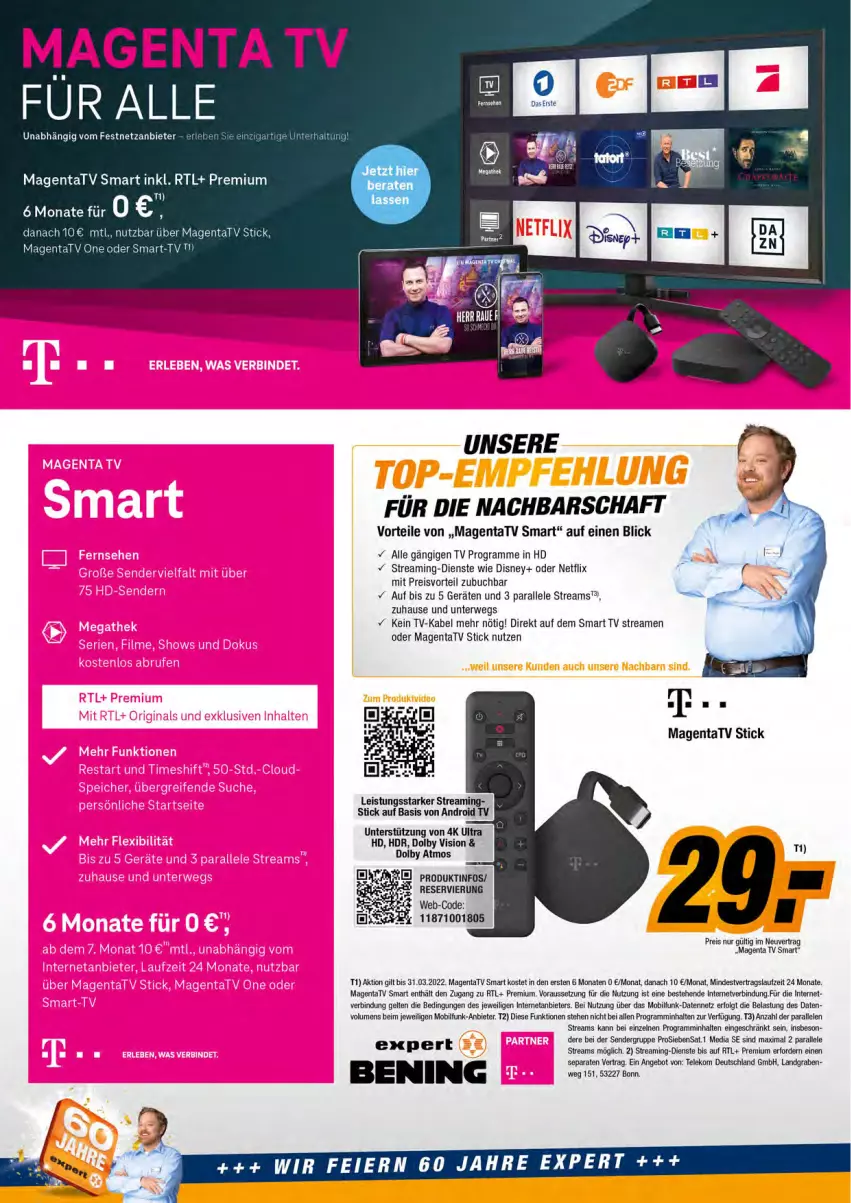 Aktueller Prospekt Expert Aurich - Prospekte - von 17.02 bis 23.02.2022 - strona 6 - produkty: Android TV, angebot, buch, disney, eier, eis, LG, netflix, preisvorteil, reis, rwe, smart tv, Ti