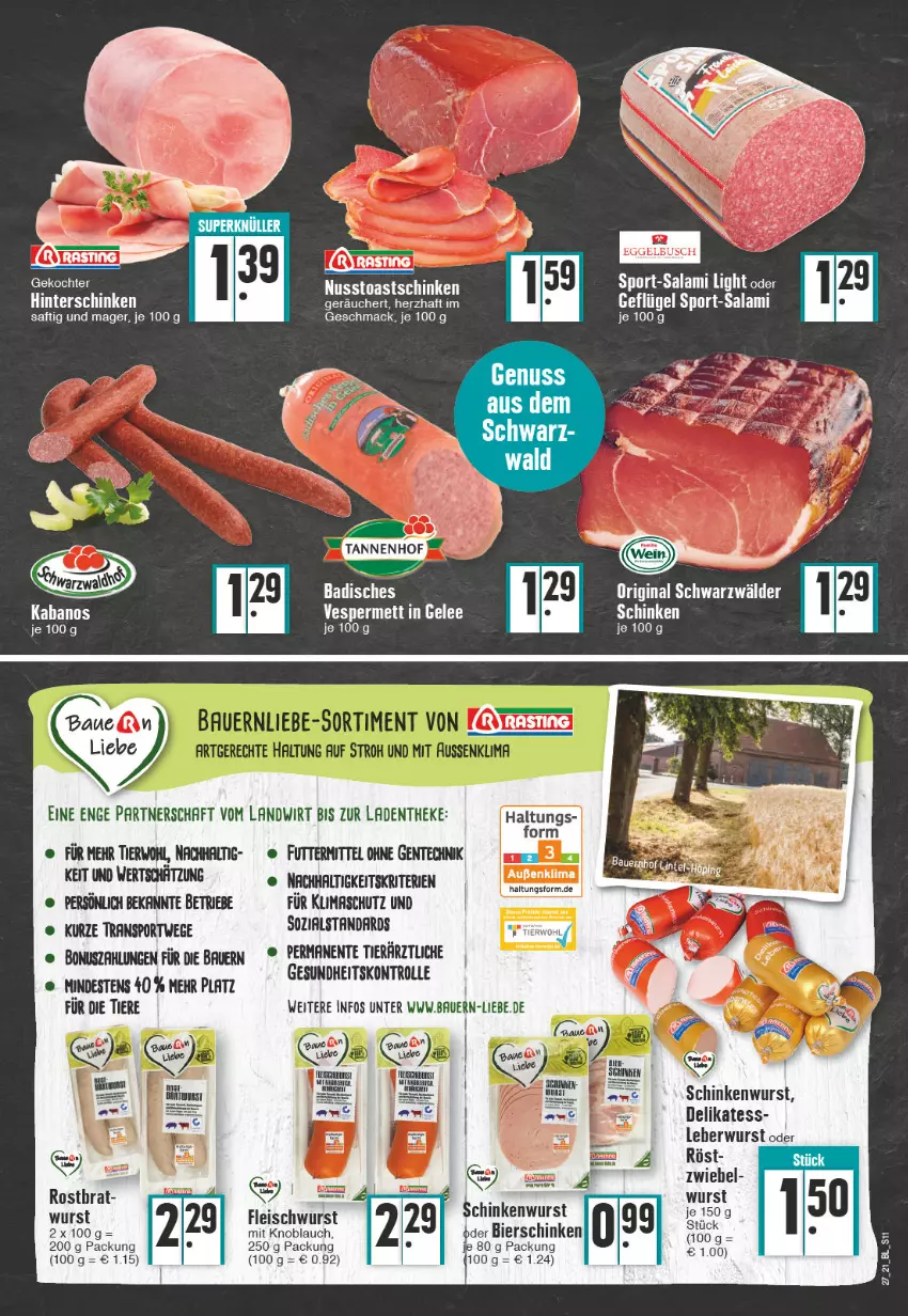 Aktueller Prospekt Edeka - Angebote der Woche - von 05.07 bis 10.07.2021 - strona 11