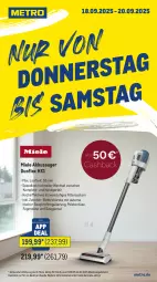 Gazetka promocyjna Metro - App Deals - Gazetka - ważna od 20.09 do 20.09.2025 - strona 3 - produkty: akku, auto, bürste, eis, Elektro, elle, kraft, Metro, miele, Pinsel, spee, Ti, tisch