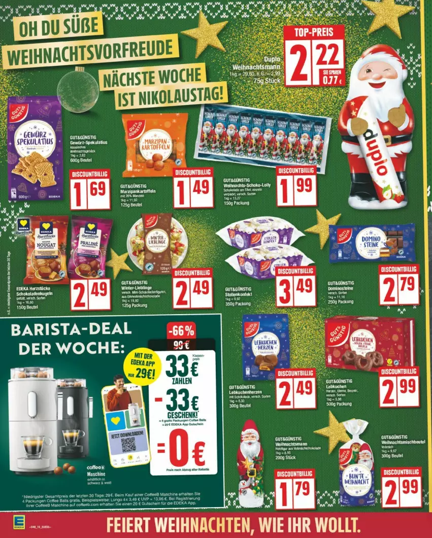 Aktueller Prospekt Edeka - Prospekte - von 25.11 bis 30.11.2024 - strona 10 - produkty: beutel, discount, erde, gewürz, Ti