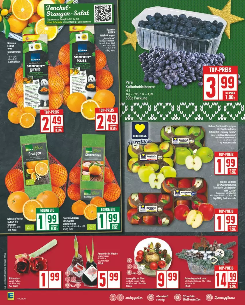 Aktueller Prospekt Edeka - Prospekte - von 25.11 bis 30.11.2024 - strona 2 - produkty: eis, reis, tee, Ti, top-preis