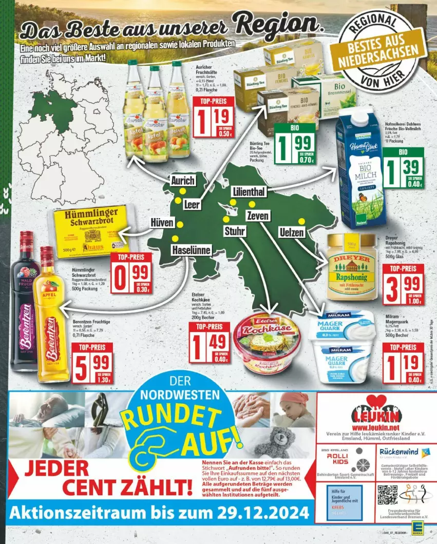 Aktueller Prospekt Edeka - Prospekte - von 25.11 bis 30.11.2024 - strona 7 - produkty: brot, Ti