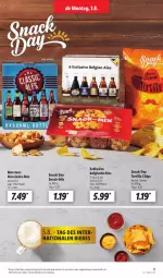 Gazetka promocyjna Lidl - Aktionsprospekt - Gazetka - ważna od 06.08 do 06.08.2022 - strona 11 - produkty: angebot, bier, Biere, chips, eis, LG, mars, reis, snack, Ti, tortilla, Tortilla Chips, ZTE
