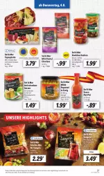 Gazetka promocyjna Lidl - Aktionsprospekt - Gazetka - ważna od 06.08 do 06.08.2022 - strona 37 - produkty: angebot, Artischocken, chorizo, eis, elle, essig, früchte, jamón serrano, Käse, knoblauch, latte, Manchego, peperoni, Peroni, reis, Ria, sangria, sauce, serrano, Tapas, teller, Ti, tisch, tragegriff, ZTE