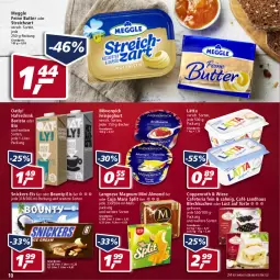 Gazetka promocyjna Real - Real Handzettel - Gazetka - ważna od 29.01 do 29.01.2022 - strona 10 - produkty: Becher, bio, bounty, butter, Café Landhaus, coppenrath, drink, eis, feinjoghurt, hafer, Haferdrink, joghur, joghurt, kuchen, langnese, lätta, Lust auf Torte, magnum, meggle, mövenpick, reis, Ria, snickers, Streichzart, Ti, torte