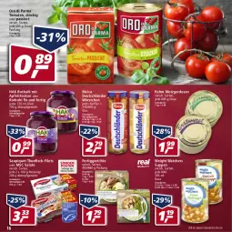 Gazetka promocyjna Real - Real Handzettel - Gazetka - ważna od 29.01 do 29.01.2022 - strona 16 - produkty: apfel, eis, fertiggericht, fertiggerichte, filet, filets, fisch, meica, oro di parma, reis, rotkohl, salat, salate, saupiquet, suppe, suppen, thunfisch, Ti, tomate, tomaten, würstchen