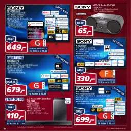 Gazetka promocyjna Real - Real Handzettel - Gazetka - ważna od 29.01 do 29.01.2022 - strona 44 - produkty: batterie, Brei, dvb, DVB-T, eis, elle, ente, HDMI, Mp3, Nuance, Palette, Radio, Receiver, reis, rum, soundbar, Spektrum, Subwoofer, teller, Ti, tuner, usb