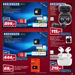 Gazetka promocyjna Real - Real Handzettel - Gazetka - ważna od 29.01 do 29.01.2022 - strona 45 - produkty: akku, auer, batterie, dvb, DVB-T, eis, elle, ente, HDMI, kopfhörer, Pods, Receiver, reis, rum, Spektrum, teller, Ti, usb