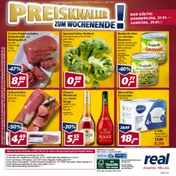 Gazetka promocyjna Real - Real Handzettel - Gazetka - ważna od 29.01 do 29.01.2022 - strona 56 - produkty: angebot, angebote, auer, Berger, bonduelle, bosch, braten, brokkoli, chantré, cuvée, Diesel, eis, elle, filet, filterkartuschen, flasche, Gemüsekonserve, gulasch, Konserven, LG, mais, Metro, Narzissen, natur, oder rindergulasch, payback, reis, rind, rinder, rinderbraten, rindergulasch, Rinderroulade, rinderrouladen, rouge, rouladen, rwe, Schal, Schale, schwein, schweine, schweinefilet, teller, Ti, wasser, wasserfilter, wein, weinbrand, weine