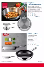 Gazetka promocyjna Selgros - Kochen & Servieren Exklusiv - Gazetka - ważna od 20.03 do 20.03.2024 - strona 14 - produkty: backofen, bratpfanne, brie, edelstahl, eis, Elan, fleisch, Ofen, pfanne, pfannen, Pfannenwender, Rauch, reis, rel, ring, Schutzschild, Ti, Zangen