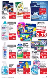 Gazetka promocyjna Kaufland - Gazetka - ważna od 27.07 do 27.07.2022 - strona 27 - produkty: angebot, angebote, ariel, auer, beutel, Cap, catsan, creme, cremeseife, Desinfektion, eis, felix, gefrierbeutel, katzennahrung, Katzenstreu, klumpstreu, lenor, mac, pely, Pods, purina, reis, resa, Seife, Softlan, spee, Ti, vollwaschmittel, waschmittel, wasser, weichspüler