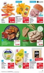 Gazetka promocyjna Kaufland - Gazetka - ważna od 27.07 do 27.07.2022 - strona 37 - produkty: angebot, angebote, auer, backwaren, barbecue, beutel, brot, buch, cheddar, eis, farmerschinken, frische backwaren, geback, hartkäse, Holz, Käse, kerrygold, Krustenbrot, Loose, mac, milch, möhren, Nackensteak, natur, purland, quark, quäse, reis, schinken, schnitten, schnittkäse, schwein, schweine, schweinenacken, steak, Ti, weidemilch, wein, weine