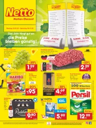 Gazetka promocyjna Netto Marken-Discount - Filial Angebote - Gazetka - ważna od 08.01 do 08.01.2022 - strona 1 - produkty: angebot, batterie, batterien, Berger, dallmayr, dallmayr prodomo, eis, fleisch, frucht, fruchtgummi, hackfleisch, hackfleisch gemischt, haribo, kaffee, ndk, persil, persil waschmittel, pils, pilsner, prodomo, radeberger, radeberger pilsner, reis, reiss, rind, Schal, Schale, schwein, Ti, trauben, usb, versandkostenfrei, waschmittel, wein, ZTE