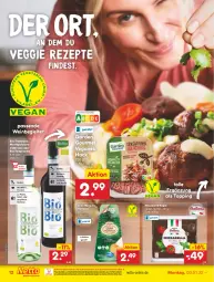 Gazetka promocyjna Netto Marken-Discount - Filial Angebote - Gazetka - ważna od 08.01 do 08.01.2022 - strona 12 - produkty: bio, eis, garden gourmet, grill, hartkäse, Käse, Kugel, monte, Montepulciano, mozzarella, ndk, pasta, pizza, reis, rel, rezept, rezepte, rotwein, salat, tempranillo, Ti, veggie, versandkostenfrei, wein, Weißwein