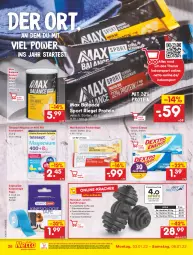 Gazetka promocyjna Netto Marken-Discount - Filial Angebote - Gazetka - ważna od 08.01 do 08.01.2022 - strona 28 - produkty: drink, eis, kracher, magnesium, magnesium 400, Mantel, ndk, reis, Ria, riegel, Sport, Ti, versandkostenfrei