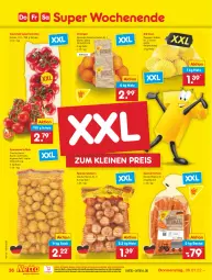Gazetka promocyjna Netto Marken-Discount - Filial Angebote - Gazetka - ważna od 08.01 do 08.01.2022 - strona 36 - produkty: beutel, cocktail, eis, kartoffel, kartoffeln, leine, möhren, ndk, orange, orangen, reis, rispentomaten, sac, saft, Schal, Schale, speisekartoffeln, speisemöhren, Speisezwiebeln, Ti, tomate, tomaten, versandkostenfrei, zitrone, zitronen, zwiebel, zwiebeln
